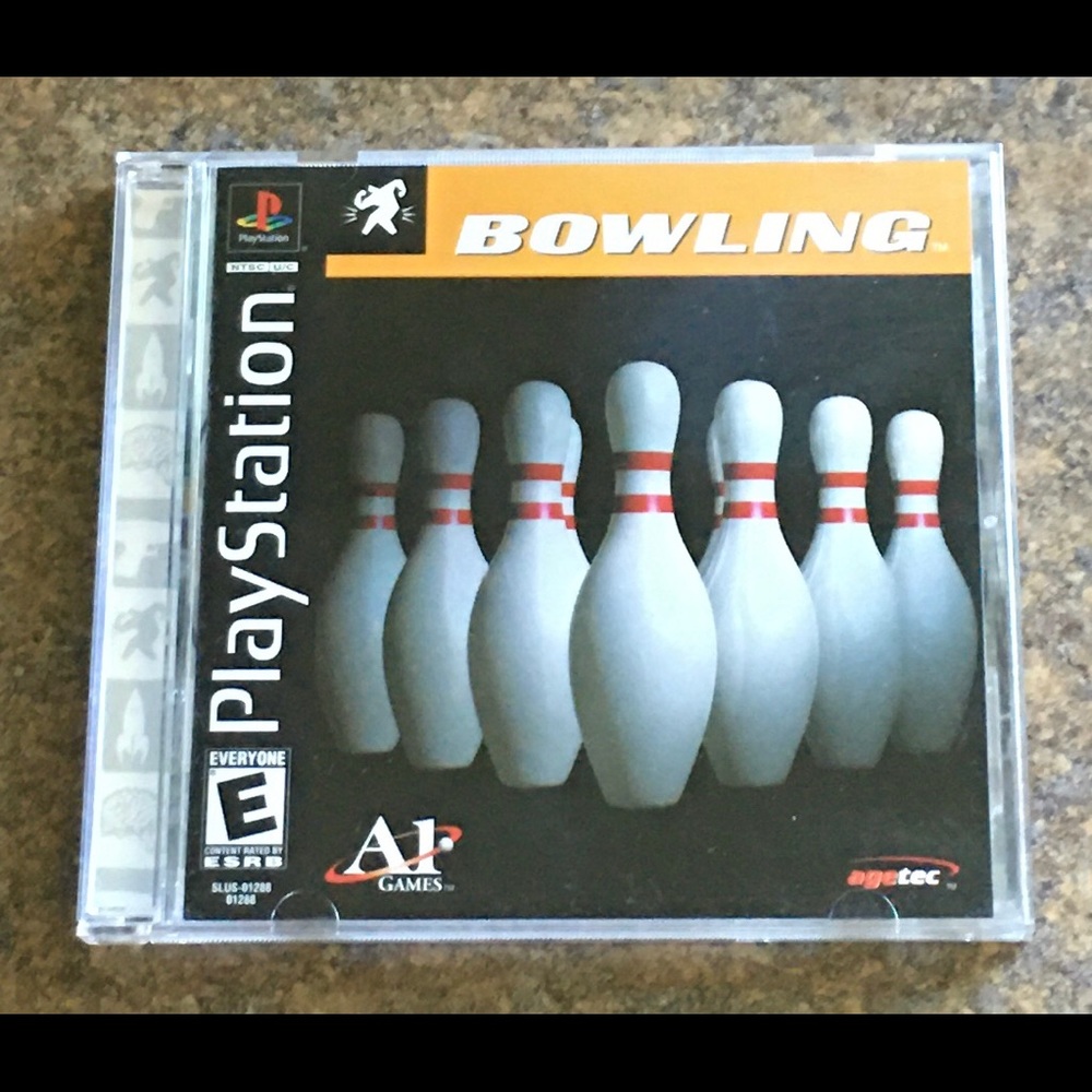 Sony PlayStation Bowling Video Game